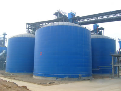 保康水泥钢板库改造